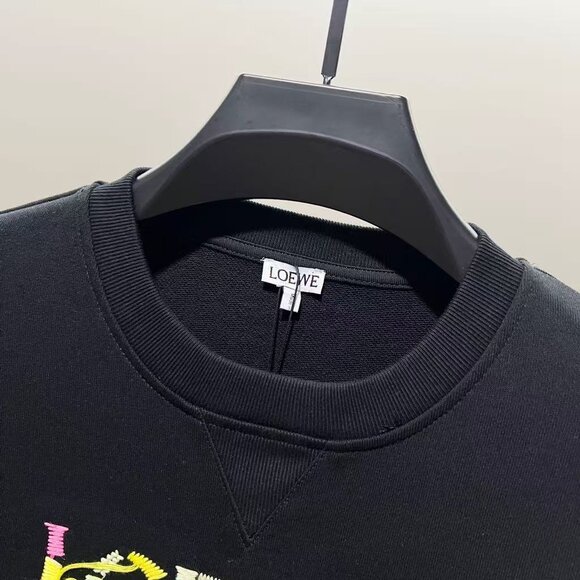 Loewe Cotton Crew Neck Sweatshirt - Picture 5 of 9